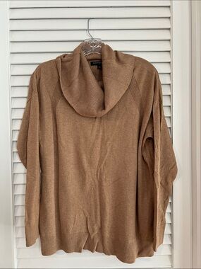 Banana Republic Tan Cowl Neck Sweater, Size S, EUC